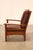 Stickley Mission Collection Oak And Leather Lounge Chair For Sale - Image 16 of 18