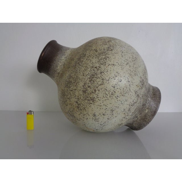1960s Large 1126 36 Ceramic Ball Vase, Germany, 1960s For Sale - Image 5 of 11