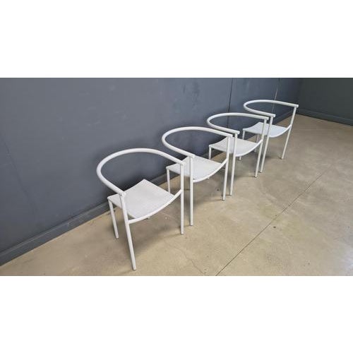 Vintage Von Vogelsang Chairs by Starck for Driade, 1980s, Set of 4 For Sale - Image 12 of 14