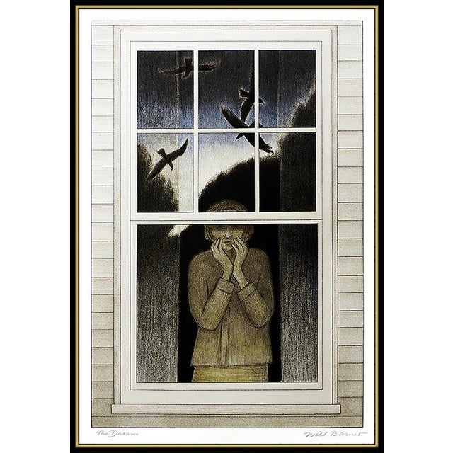 Message us to inquire about custom framing options! (Included for free with every purchase) The piece measures 28" x 19"...