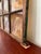 Rustic Vintage Architectural Slag Glass Window Frame For Sale - Image 3 of 8