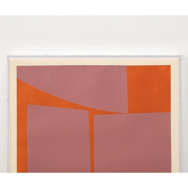 - Graphic and eye-catching, this vintage print features brilliant color combinations and playful shapes. Part of a set of...