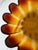 Mid-Century Modern Mid 20th Century Amber Art Glass, Lotus Bowl by Indiana Glass For Sale - Image 3 of 11