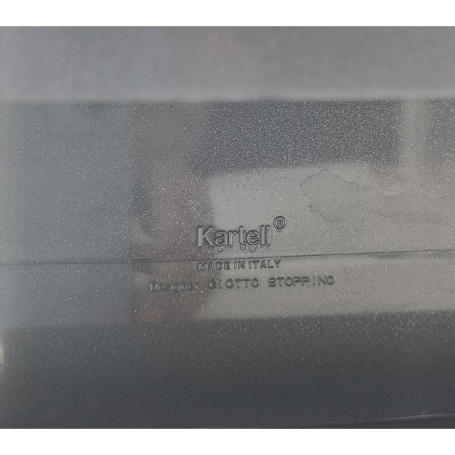 1970s Silver Model 4676 Magazine Holder by Giotto Stoppino for Kartell, Italy, 1970s For Sale - Image 5 of 8