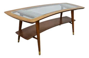 Mid-Century Italian Coffee Table by Cesare Lacca for Cassina, 1950s