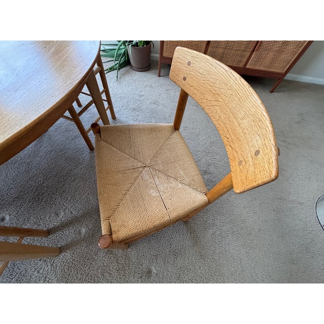 1960s Attributed to Børge Mogensen Dinning Set For Sale In Kansas City - Image 6 of 13