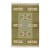 Signed Vintage Swedish Kilim by Ingegerd Silow in Green & Beige - Rug & Kilim For Sale
