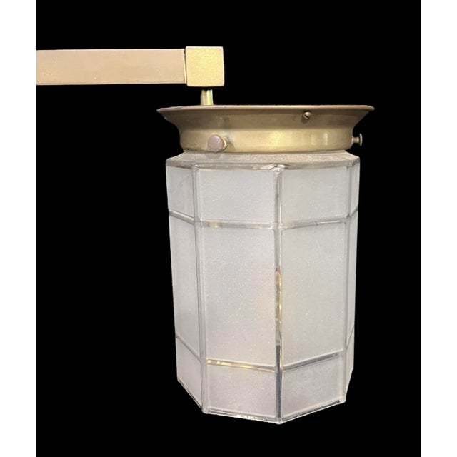 1910s Rare Gas Mission Chandelier For Sale - Image 4 of 6