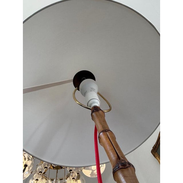 Mid-Century Modern Tilting Floor Lamp by Carl Auböck for Werkstätte, Vienna, 1950s For Sale - Image 3 of 7