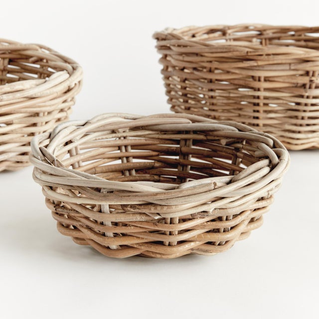 These rattan woven low bowls are the perfect example of simplicity & style. With impeccable craftsmanship and sturdiness,...