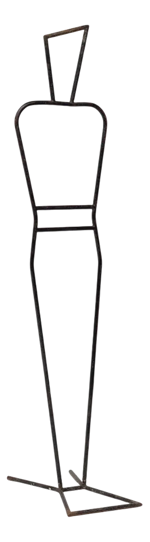 Figurative Steel Mannequin Clothes Stand, 1960s