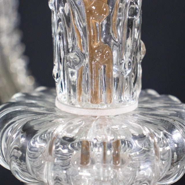 Important 1940s Medusa Murano Chandelier Attributed to Ercole Barovier For Sale In Chicago - Image 6 of 18