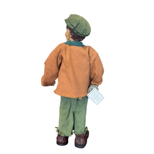 Mid 20th Century Vintage Crowne Collection Porcelain Character Figure “Tales of City Life” For Sale - Image 5 of 10