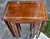 Brown Inlaid Mahogany Nesting Tables Vintage Set of 4 Stacking Tables For Sale - Image 8 of 18