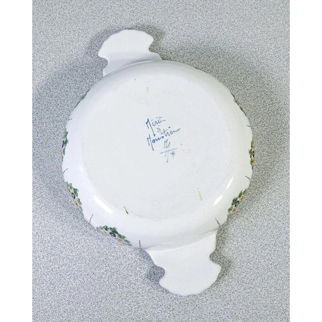 Bowls in Ceramics from Merget to Moustiers. France, 1920s For Sale - Image 6 of 8