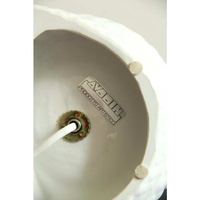 Ceramic and Murano Glass Snake Lamp from Avorin, Italy, 1970s For Sale - Image 13 of 14