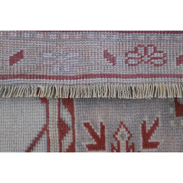 1970s Boho Style Hand Knotted Milas Area Rug For Sale - Image 10 of 12