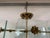 Art Deco Large Wall Lamps and Chandelier with 12 Lamps, 1970s, Set of 3 For Sale - Image 15 of 18