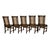 Antique 19thC Set 6 Carved Caned Jacobean Barley Twist Walnut Dining Chairs 1870 For Sale - Image 13 of 18