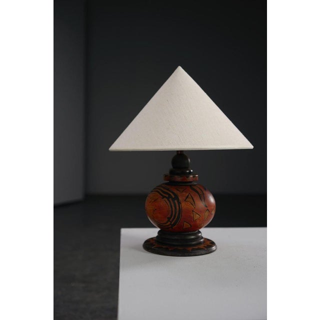 Amsterdamse School Table Lamp by H. Steinpatz For Sale - Image 10 of 10