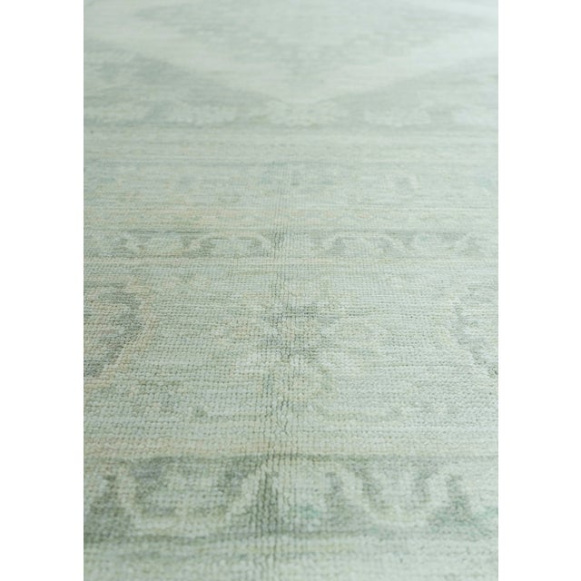 Turkish Turkish Oushak Antique Look Rug 8'7" x 10'4" #19346 For Sale - Image 3 of 8