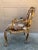 French Provincial Louis XV Giltwood Fauteuil With Chinoiserie Tapestry Upholstery For Sale - Image 10 of 12
