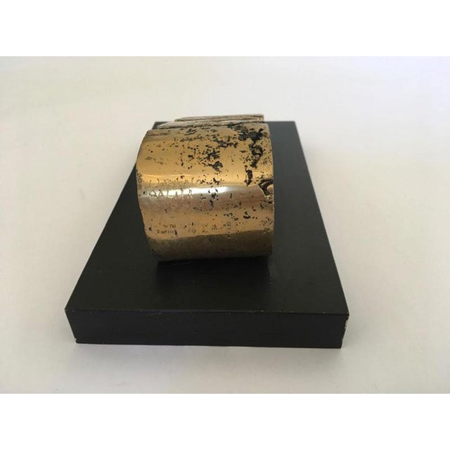 Abstract Multiple Bronze Cheese Shape, Italy, 1980s For Sale - Image 14 of 18