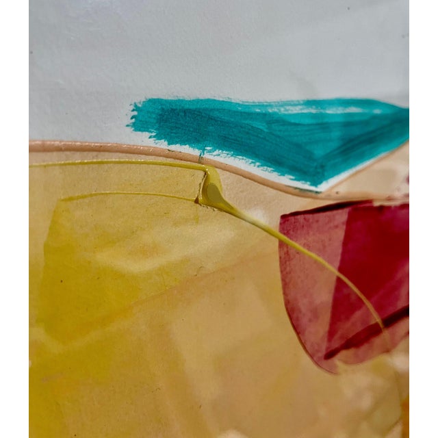 Ronnie Landfield Ronnie Landfield, Lyrical Abstraction Acrylic Painting Ronnie Landfield Color Field Abstract, 1982 For Sale - Image 4 of 5