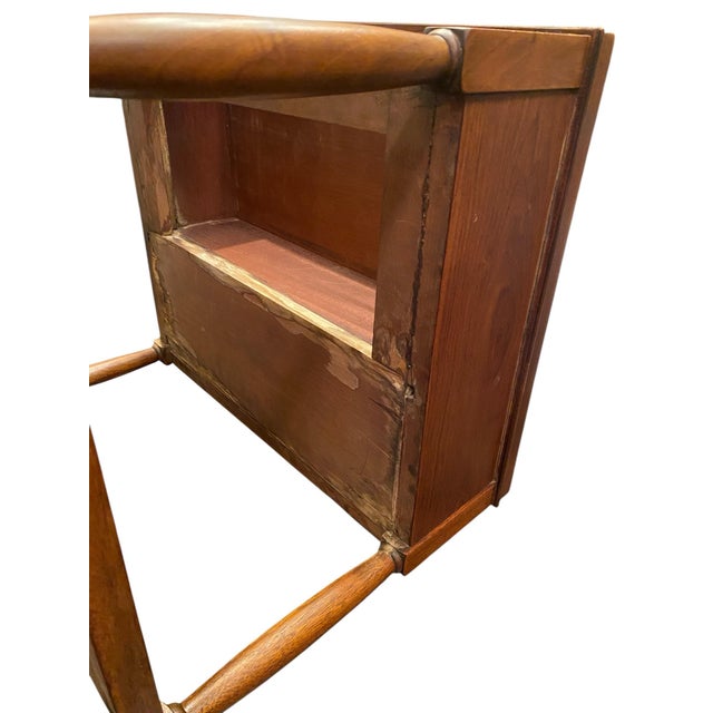 Antique 19th-Century Regency Revival Side Tables With Copper Planters - a Pair For Sale - Image 9 of 9