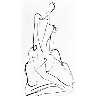 Inky Celine Figure Study For Sale