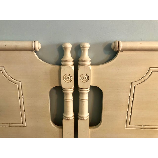 Faux Bamboo Pagoda Twin Headboards a Pair Chairish