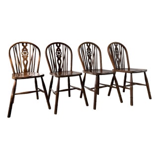 Windsor Chairs, 1890s, Set of 4 For Sale