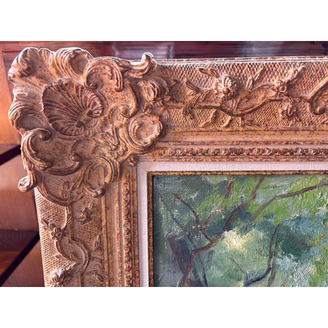 Reine Cimère, Salon, 1964, Oil Painting on Canvas, Framed For Sale - Image 9 of 17