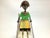 Vintage Folk Art Sculpture by Manuel Felguerez of Girl on Slide For Sale - Image 4 of 8