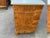French Antique Birds-Eye Maple Antique Chest W/ Marble Top For Sale - Image 11 of 13