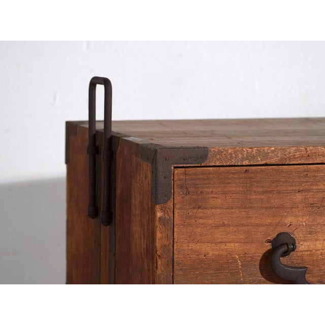 Antique Japanese Tansu Cabinet For Sale - Image 4 of 12