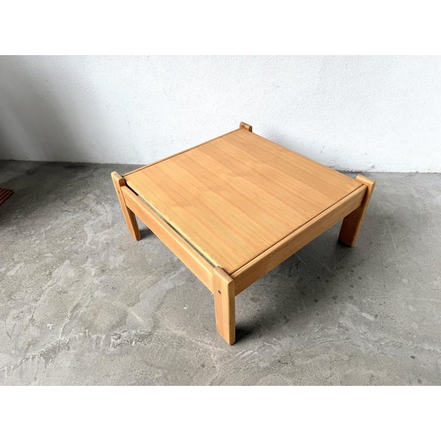 Modernist Coffee Table in Pine with Reversible Top, 1970s For Sale - Image 13 of 15