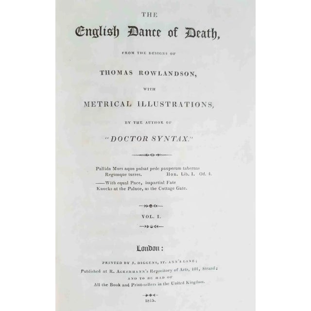 Thomas Rowlandson, The English Dance of Death, The Dance of Life, 1810s For Sale - Image 4 of 18