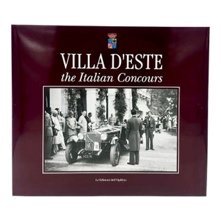 Villa D’Este the Italian Concours 2004 Limited Edition Book For Sale