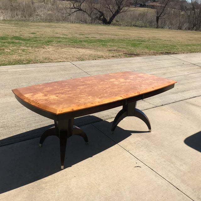 Tapered Dining Table in Birds Eye Maple Chairish