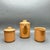 Rustic Vintage Nerina Louveira Brazil Terracotta Demitasse Set: Coffee Pot, 6 Cups Saucers, Creamer, Sugar - 17 pcs For Sale - Image 3 of 10