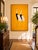 Paper Golden Crane Portrait I, Japanese Crane Wall Art, Gold Bird Print, 24" X 36" For Sale - Image 7 of 11