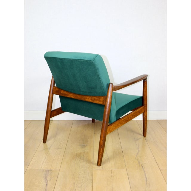 GFM-64 Lounge Chair in Green by Edmund Homa, 1970s For Sale - Image 9 of 12
