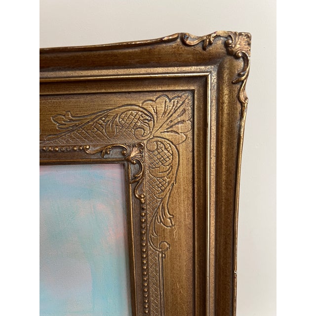 Gold Art Nouveau Victorian Style Frame, Fits Art 16x20 For Sale In Sacramento - Image 6 of 10