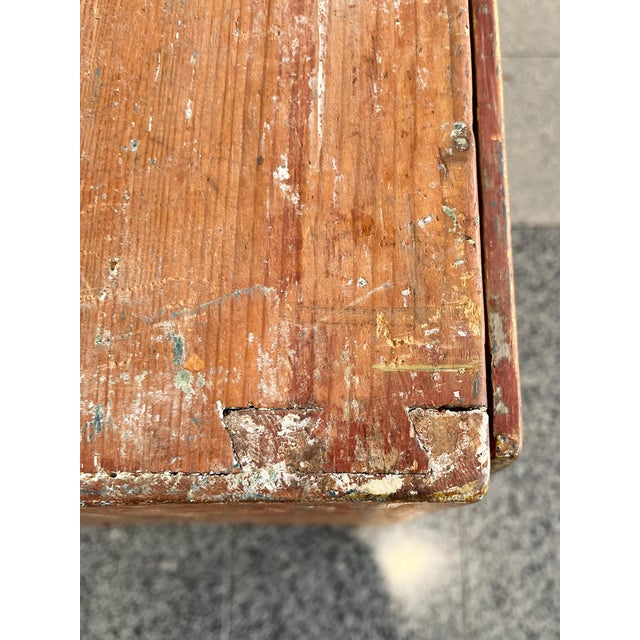 Swedish Folk Cabinet & Chest of Drawers For Sale - Image 14 of 18