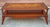 English Regency Style Tooled Leather Inset Mahogany Two-Tier Coffee Table, Circa 1940s Measures 46" in width and 23.5" in...