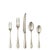 Contemporary Mepra Dolce Vita 20-Piece Flatware Set, Pewter Champagne For Sale - Image 3 of 3
