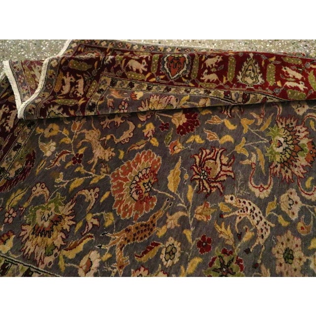 Olive Galerie Shabab Collection Early 20th Century Turkish Sivas Throw Rug For Sale - Image 8 of 8