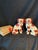 Pair of spaniel mantle dogs. In good condition. 11” tall x 8” long 4” wide