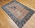 Vintage Chinese Pictorial Area Rug, Handwoven Wool on Cotton, Tan & Blue, 4' x 6' For Sale - Image 4 of 13